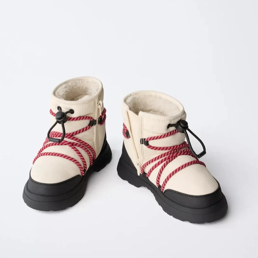 Zara NWT kids water repellent snow boots 7126/630